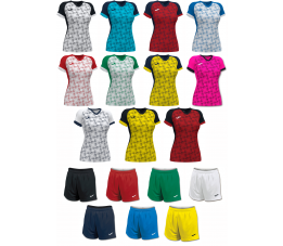 Strój Joma Supernova III 901431.117 + Paris II 900282.200 - Nadruki! Różne kolory!