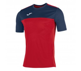 Koszulka Joma Winner Czerwono Granatowa 100946.603