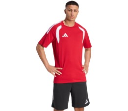 Koszulka męska adidas Tiro 26 League Tee czerwona KC3697