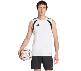 Koszulka męska adidas Tiro 26 Competition Sleeveless Jersey biała KA7614