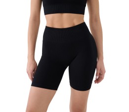Legginsy damskie 4F FNK F014 głęboka czerń 4FWSS25TFSTF014 20S