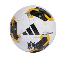 Piłka nożna adidas Sacramento Kings League biało-czarno-żółta KE8229