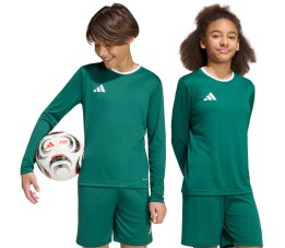 Koszulka dla dzieci adidas Entrada 26 Long Sleeve Jersey zielona KF5873