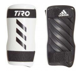 Ochraniacze piłkarskie adidas Tiro SG Training biało-czarne GJ7758