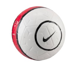 Piłka nożna Nike Academy T90 biało-czerwona IH7531 100