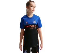 Koszulka dla dzieci Nike Inter Mediolan 2026 Stadium SE czarno-niebieska IB3536 413