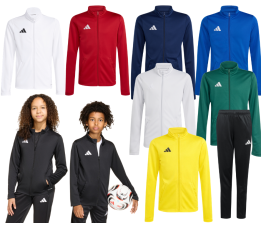 DRES DZIECIĘCY ADIDAS Entrada 26 Track JZ6608 + JZ6550 - Nadruki, Różne kolory