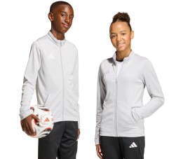 Bluza dla dzieci adidas Entrada 26 Track jasnoszara JZ6610