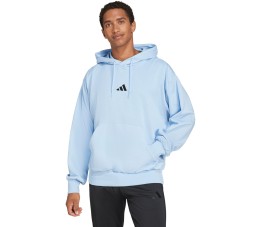 Bluza męska adidas Essentials Feelcozy Hoodie błękitna IN6064