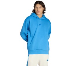 Bluza męska adidas ALL SZN Fleece Hoodie niebieska KC3182