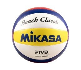 Piłka siatkowa Mikasa Mini biało-żółto-niebieska BV1.550C