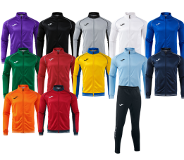 Dres rozpinany Joma Vintage Eco Retro 105074.341 + 100761.100 - Nadruki, Różne kolory