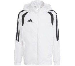 Kurtka dla dzieci adidas Tiro 26 League Windbreaker biała JY9722