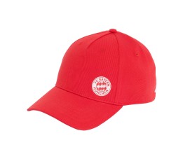 Czapka z daszkiem adidas FC Bayern Munich Essentials czerwona IA2333