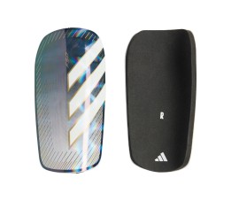 Ochraniacze piłkarskie adidas F50 EU Club szaro-czarne KV9014