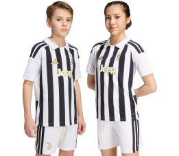 Koszulka dla dzieci adidas Juventus 26/27 biało-czarna KB8836