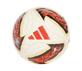 Piłka nożna adidas Bundesliga 26/27 Torfabrik Pro biało-pomarańczowo-złota KG6037