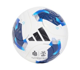 Piłka nożna adidas Ekstraklasa 26/27 Pro biało-niebieska KE5151