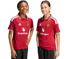 Koszulka dla dzieci adidas Manchester United 26/27 Home Jersey czerwona KC4796