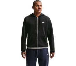 Bluza męska Nike Club BB FZ Hoodie czarna FN3861 010
