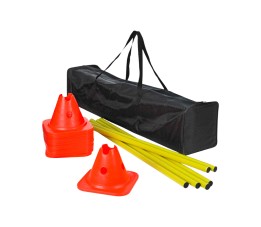 Zestaw treningowy Select 12 pachołków + 6 tyczek 800074