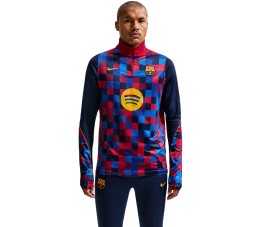 Koszulka męska Nike FC Barcelona Strike Home niebiesko-czerwona IQ1301 621