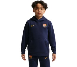 Bluza dla dzieci Nike FC Barcelona Club granatowa II3718 498
