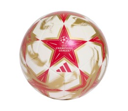 Piłka nożna adidas UCL Club 26/27 League Stage biało-czerwono-złota KE9764