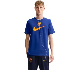 Koszulka męska Nike FC Barcelona Swoosh niebieska IQ5042 455