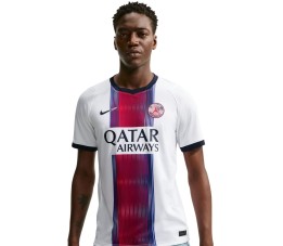 Koszulka męska Nike Dri-Fit Paris Saint-Germain Stadium 2026/27 replika biała II1924 101