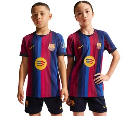 Koszulka dla dzieci Nike FC Barcelona 2026/27 Match Home niebiesko-bordowa II1836 683