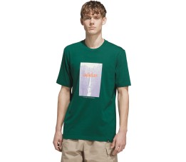 Koszulka męska adidas Waterfall Graphic zielona KS2173