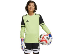 Koszulka bramkarska dla dzieci adidas Squadra 25 Long Sleeve limonkowa JJ1940