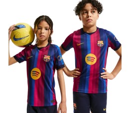Koszulka dla dzieci Nike FC Barcelona 2026/27 Stadium Home bordowo-niebieska II1624 683