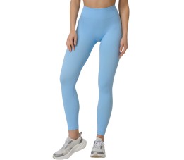 Legginsy damskie 4F FNK F420 niebieskie 4FWSS26TFTIF420 33S