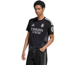 Koszulka męska adidas Real Madrid 26/27 Home Goalkeeper Jersey czarna KC3988