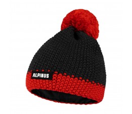 Czapka Alpinus Mutenia Hat Czarno Czerwona TT43839