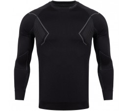 Bluza termoaktywna męska Alpinus Active Base Layer czarno-szara GT43189