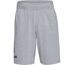 Spodenki męskie Under Armour Sportstyle Cotton Logo szare 1329300 035