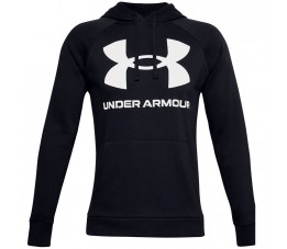 Bluza męska Under Armour Rival Fleece Big Logo HD czarna 1357093 001