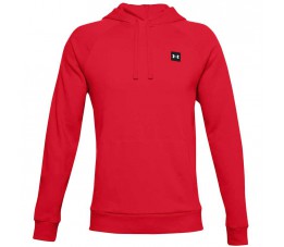 Bluza męska Under Armour Rival Fleece Hoodie czerwona  1357092 600