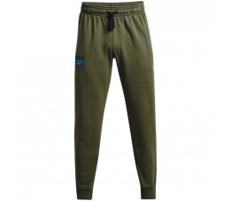 Spodnie męskie Under Armour Rival Flc Signature khaki 1366366 390