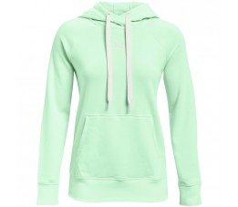 Bluza damska Under Armour Rival Fleece HB Hoodie zielona 1356317 335