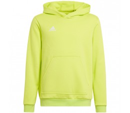 Bluza dla dzieci adidas Entrada 22 Hoody limonkowa HC5069