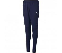 Spodnie dla dzieci Puma teamRISE Poly Training Pants Jr granatowe 657391 06