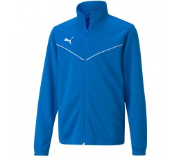 Bluza dla dzieci Puma teamRISE Training Poly Jacket Jr niebieska 657393 02