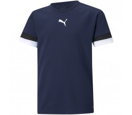 Koszulka dla dzieci Puma teamRISE Jersey Jr granatowa 704938 06