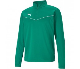 Bluza męska Puma teamRISE 1 4 Zip Top Pepper Gre zielona 657394 05