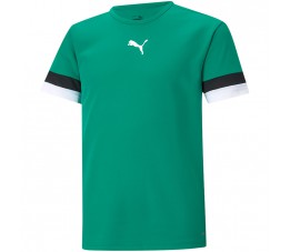 Koszulka dla dzieci Puma teamRISE Jersey Jr zielona 704938 05