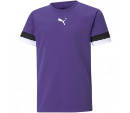 Koszulka dla dzieci Puma teamRISE Jersey Jr fioletowa 704938 10